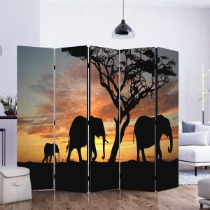 Biombo exterior para jardin sombra elefante