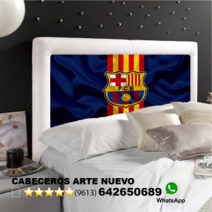 cabezal cama futbol FCB