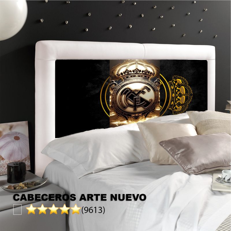 cabeceros tapizados modernos futbol R.M