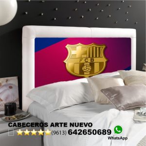 cabeceros de cama futbol fcb