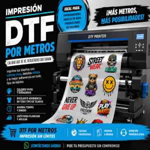 DTF por metros